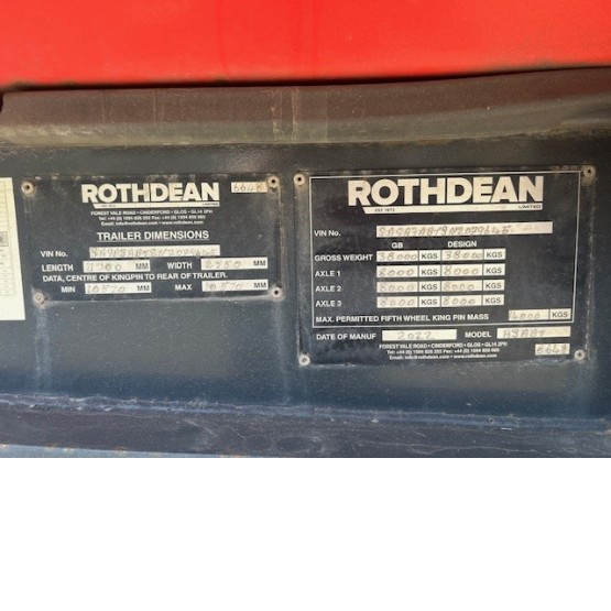 2022 Rothdean BULK TIPPER in Tipper Trailers Trailers