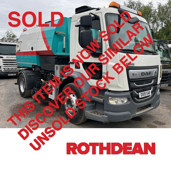2019 DAF LF260 in Truck Mounted Sweepers