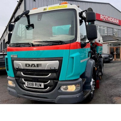 2018 DAF LF230 ROAD SWEEPER