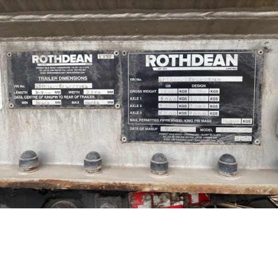 2024 Rothdean VACUUM TANKER in Vacuum Tankers Trailers