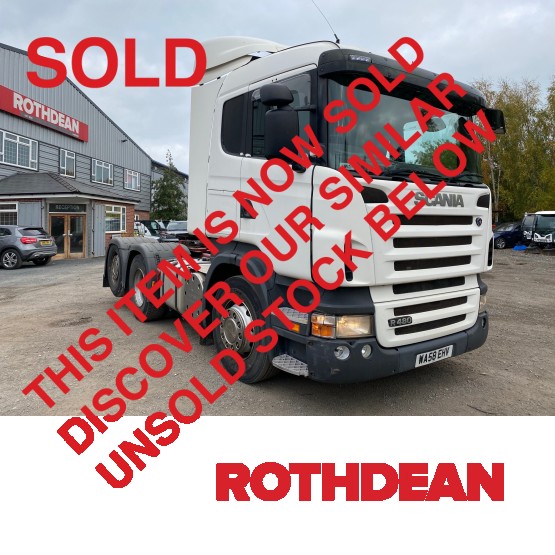 2009 SCANIA R480 in 6x2 Tractor Units