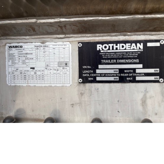 2024 Rothdean VACUUM TANKER in Vacuum Tankers Trailers