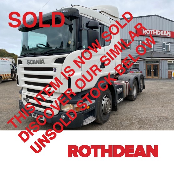 2009 SCANIA R480 in 6x2 Tractor Units