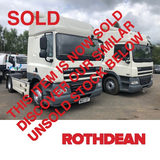 2013 DAF CF85-460 ATE in 4x2 Tractor Units