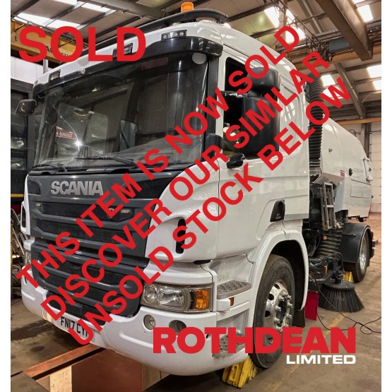 2017 SCANIA P250 ROAD SWEEPER in Truck Mounted Sweepers