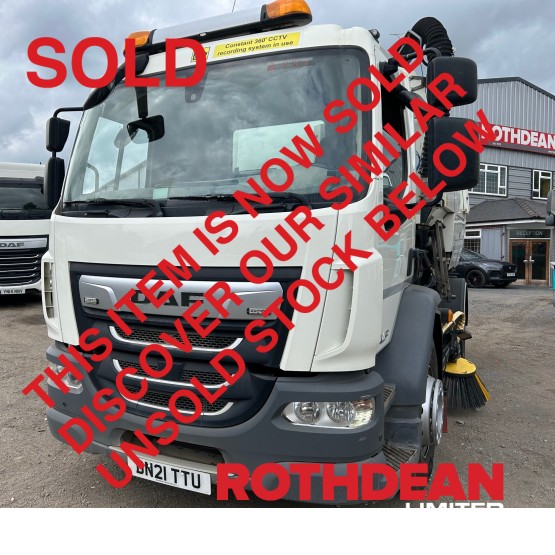 2021 DAF LF260 ROAD SWEEPER in Truck Mounted Sweepers