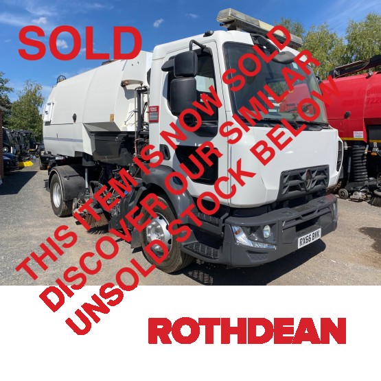 2016 RENAULT D16 ROAD SWEEPER in Truck Mounted Sweepers