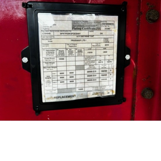 2015 FREUHAUF BULK TIPPER in Tipper Trailers Trailers