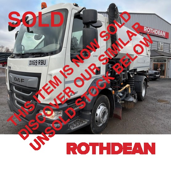 2019 DAF LF230 ROAD SWEEPER in Truck Mounted Sweepers