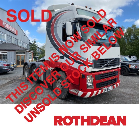 2007 VOLVO FH480 EURO5 GLOBETROTTER in 6x2 Tractor Units