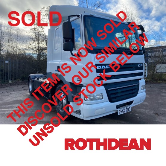 2012 DAF CF85.410 ATE in 4x2 Tractor Units