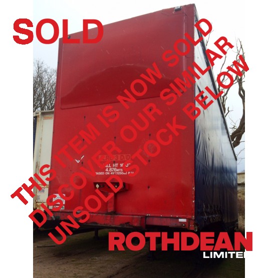 2003 CORUS DOUBLE DECK in Curtain Siders Trailers