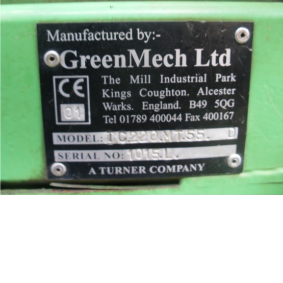 2001 GREENMECH CHIPMASTER TC220 MT 55D in Other