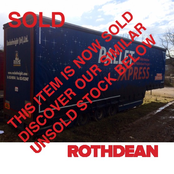 2004 WILSON STEPFRAME in Curtain Siders Trailers