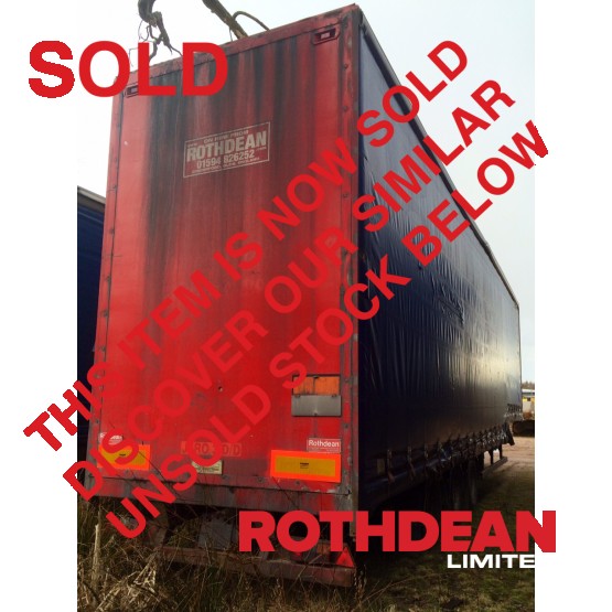 2003 CORUS DOUBLE DECK in Curtain Siders Trailers