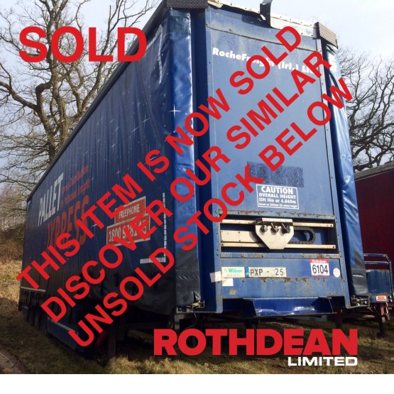 2004 WILSON STEPFRAME in Curtain Siders Trailers