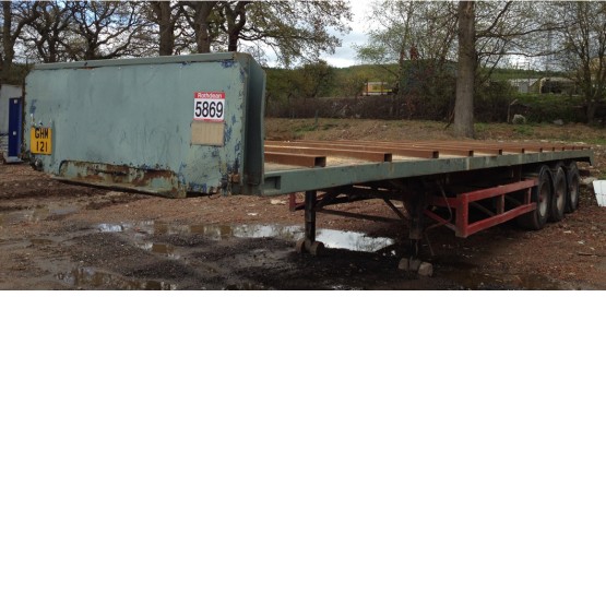 1988 M&G STRAIGHT FRAME in Flat Trailers Trailers