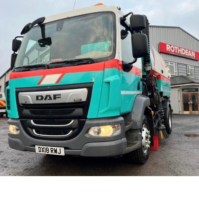 2018 DAF LF230 ROAD SWEEPER