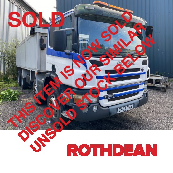 2007 SCANIA P380 in Tippers Rigid Vehicles