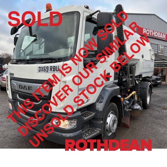 2019 DAF LF230 ROAD SWEEPER in Truck Mounted Sweepers