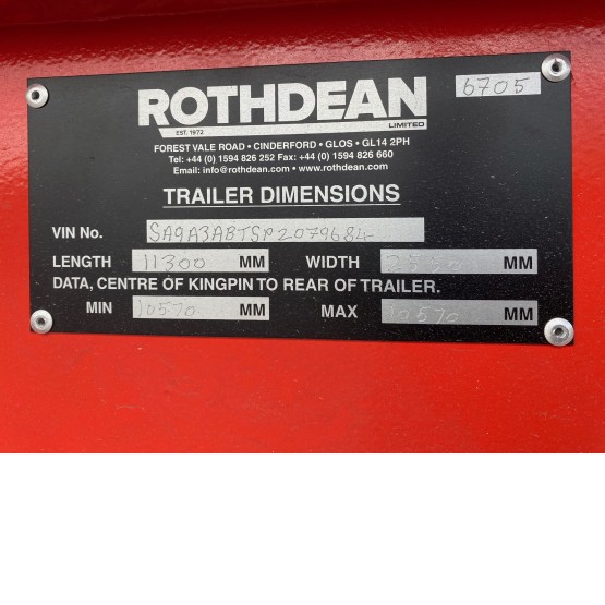 2023 ROTHDEAN BULK TIPPER in Tipper Trailers Trailers
