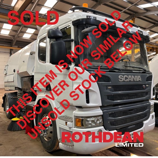 2017 SCANIA P250 ROAD SWEEPER in Truck Mounted Sweepers
