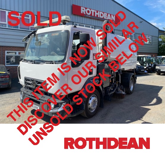 2016 RENAULT D16 ROAD SWEEPER in Truck Mounted Sweepers