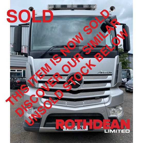 2016 MERCEDES 2532 ANTOS BLUETEC in Flatbed/Beavertail Rigid Vehicles