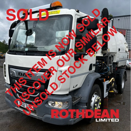 2021 DAF LF260 ROAD SWEEPER in Truck Mounted Sweepers
